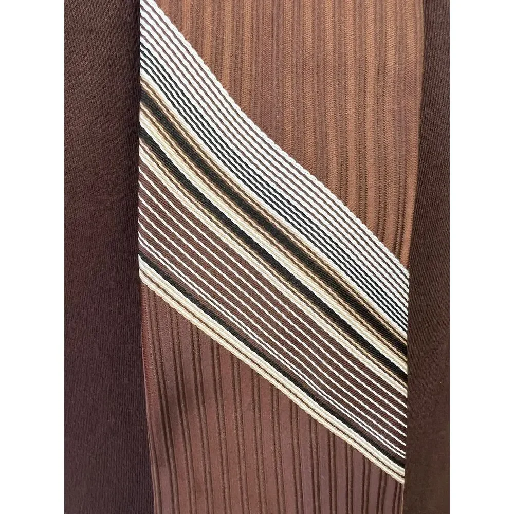 Vintage zipper tie